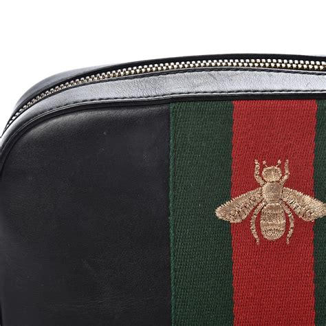 gucci monogram web small webby bee